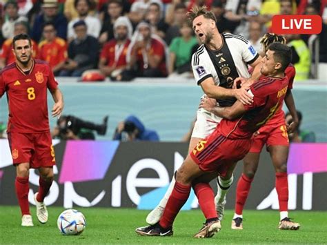 soccer world cup spain vs germany live